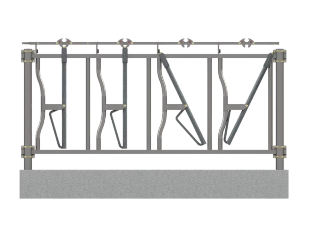 standard headlock with curb